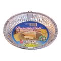 Home Plus Home Plus 6391973 8.25 x 8.25 in. Durable Foil Deep Pie Pan - Silver- pack of 12 6391973